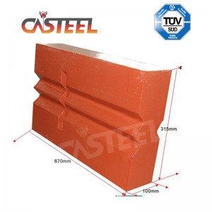 Crusher dele til bygning af affald og asfaltgenvinding