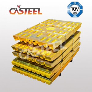 Kina Jaw Die Factory OEM kæbe plader