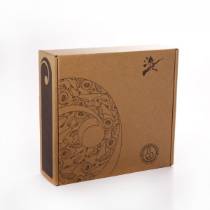 Custom Recyclable Paper Material Post Mailer Box Emballage