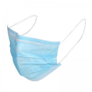 Kinesisk Disposable 3 lag Tørre Medical Surgical Grade Face Masks