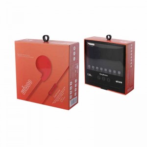 Nyt design ID og Base Square Packaging Box til brugte telefon tilbehør