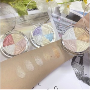 Fem farve højdepunkter