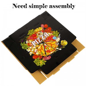 Billige Custom Logo Printing Design Paper Pizza Box