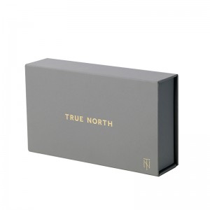 Flap LID Packaging Cardboard Skræddersyet Brugerdefineret Magnetisk lukning gaveæske