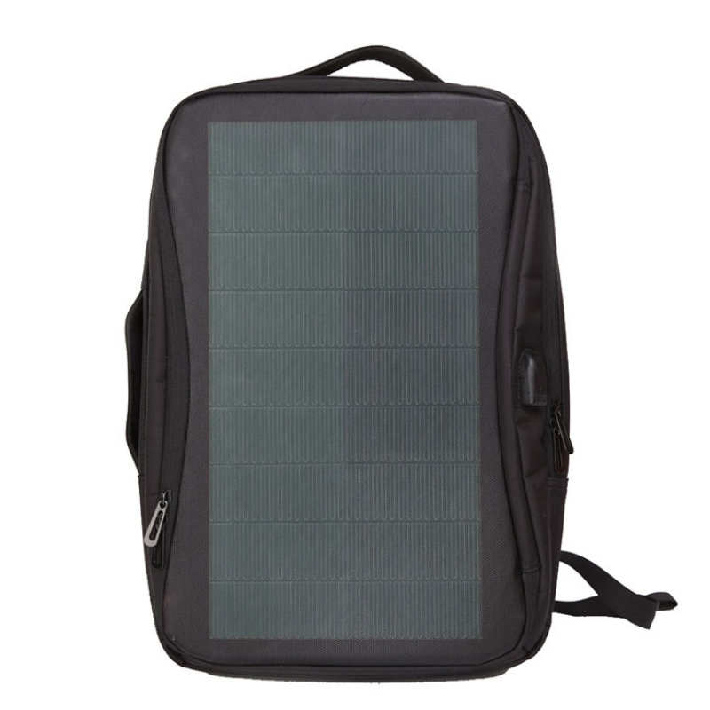 Solar opladning rygsæk solpaneler laptop
