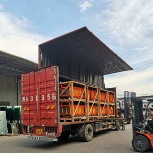 Letvægts reflekterende PVC-plast barrikade barriere trafik vej barriere hegn