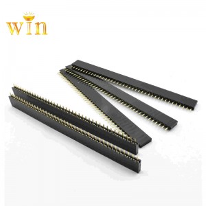 1x 40p 2.54mm Kvinde Header Y form kontaktmodel