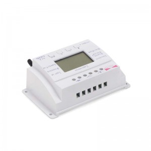 PWM 20A 10A Solar Panel Charge Regulator Controller T10 T20 12V 24V Auto LCD Display Lys og Dual Timer