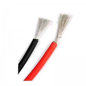 6mm2 High Qulity Red og Black Solar PV Connector Cable eller Wire til solpanel TUV godkendelse