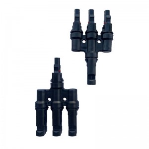 3 i 1 Sloar Multi Branch Photovoltaic Connector til Solar Panel Parallel Connect Branch To PV Module Panel Solar System