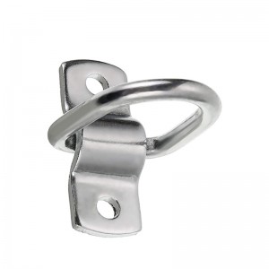 D-Ring Tie Down Anchor 12x 1/4 \\\\ \'\\\\\' rustfrit stål D-ringe trailer D Ring Tie Downs, 700lbs D-Ring Bracket, D Ring monteringsplade Binde Down Points til Ratchet Tie Down Straps Car Truck Bed Cargo