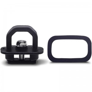 TIE DOWN ANCHOR TRUCK SENT CARGO SIDE WALL HOOK RINGS Kompatibel til 2007-2018 Chevy Silverdo/GMC Sierra, 2015-2018 Chevy Chevrolet Colorado/GMC Canyon
