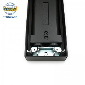 Glasdør tættere to hastighedsjusterbar hydraulisk gulvfjeder