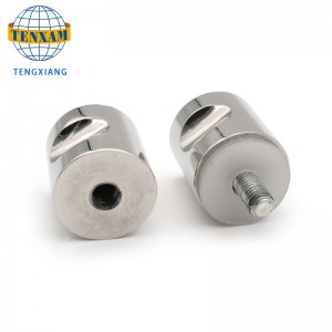 Lille håndtag bruser glas dør håndtag møbler håndtag knapper