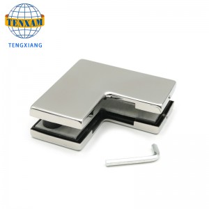 Lille størrelse buet patch glas montering tilbehør