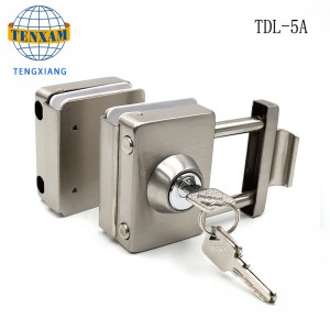 Kina Leverandør Engros Frameless Glass Door Hardware Temperet Glidende Glas Dørlås