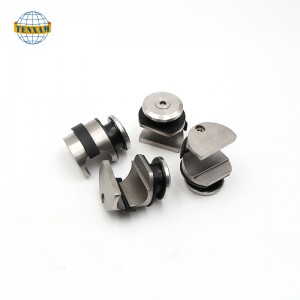 Glasdør Glidende system skydedør hængende rustfrit stål glidende hjul