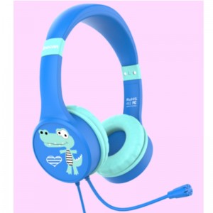 FB-CH67M Foldbare Kids Study Cable Headphone med Mic