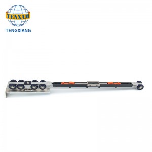 TO-vejs bufret blød bremse 80 kg glas skydedør tilbehør