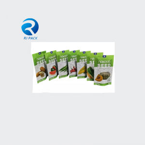 Kina står op poser med lynlås til frø