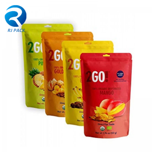 Brugerdefineret udskrivning Lamineret materiale Stå op poser til frugter