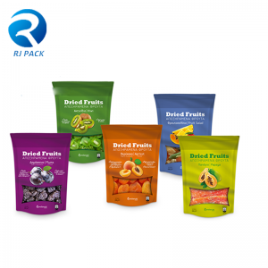 Brugerdefineret udskrivning Lamineret materiale Stå op poser til frugter