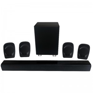FB-SB55 5.1CH Bluetooth SoundBar Højttaler med ekstern kablet subwoofer