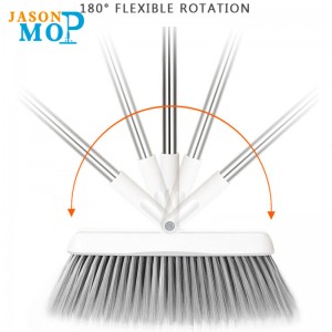 Miljøvenlige Hus Rengøringsværktøjer Lang håndtag Broom og Dustpan Set