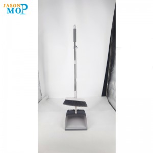 Ny moderne lange håndtag plastbroom og dustpan