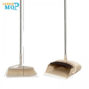 Plastmateriale Husholdningsrengøring Lang Dustpan med Broom, Broom Dustpan og Squeegee