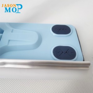 2021 Glasskraber Teleskopisk rustfrit stål stang forlænget husholdnings dobbeltsidet glas børste rengøringsmiddel