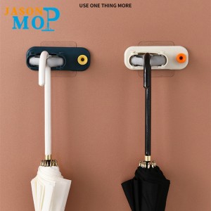 JASONnyt design multifunktionelt hjemmekøkken vægmonteret moppe og kostholder med klistermærke