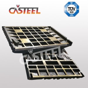 MC110 Kæbeplade Fast og sving til Kleemann Mobile Crusher