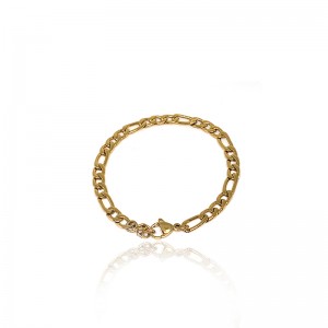 Europæisk og amerikansk mode armbånd/stainless stål forgyldt