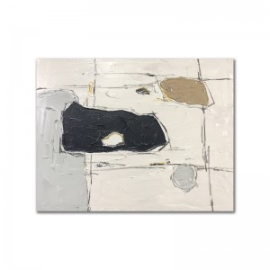 Living Room Wall Maleri Høj kvalitet Håndlavet Vægindretning Abstrakt oliemaleri