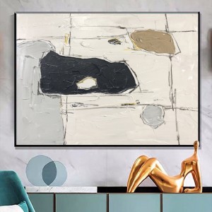 Living Room Wall Maleri Høj kvalitet Håndlavet Vægindretning Abstrakt oliemaleri