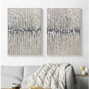 Håndlavet moderne abstrakt vægmaleri stue kunst olie maleri på lærred orther maleri