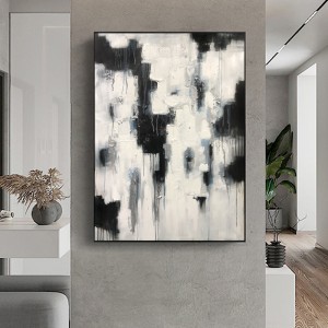 Engros hånd trukket billede vægmural forskellige stilarter af abstrakt maleri