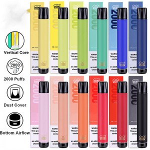 Autentisk VAPEN MACRO 2000 PUFFS Disposable Vape Pen med lodret spole plus XXL XTRA Ekstra Flex Vaporizer Prefilled BARS E CIGS Vaporizers