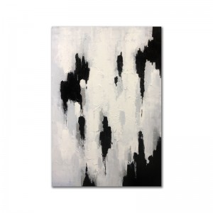 Håndlavet moderne kunstvæg Hængende Abstrakt oliemaleri på lærred til hjemmekontor dekoration