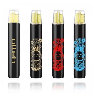 Autentiske Disposable Vapes Kit Cigaret 1.8ml Pod 350mAh batteri