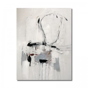 100% håndlavet olie maleri simpel abstrakt moderne håndmalet stue dekorativ kunst arbejde