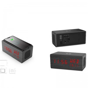 FB-CR8J780X Bluetooth clockradio med Qi trådløs oplader