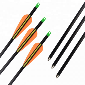 Elong Outdoor 111414 30inch ID6mm Fiberglas Shaft Arrow til Bueskydning Udendørs Sports Skydning