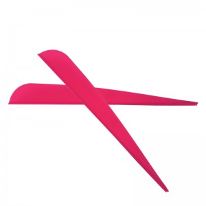 Nika Bueskydning 170009 5inch StreamLine TPU Vane til bueskydning Alle former for pil skydning