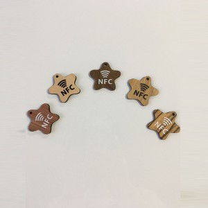 Træ specialformet kort