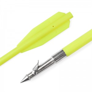 Elong Outdoor 110356-17 6.8inch Fishing Bolt Harpoon Steel Point Plastic Shaft Forcrossbow