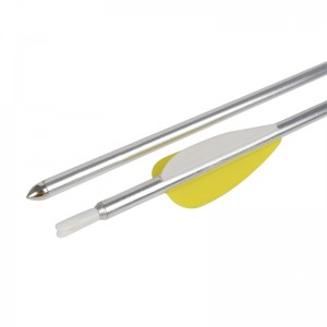 Elong Outdoor 114207 30inch SP970 Aluminium Arrow Sølv Farve Bueskydning Udendørs måloptagelse ved hjælp af