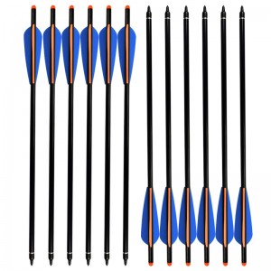 Elong Outdoor 116028 18inch 2216 Aluminium Crossbow Bolt Archery Hunting For Crossbow