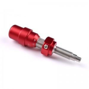 Nika Bueskydning 250006 Rustfrit stål kerneplunger til bueskydning RECURVE BOW PUHION STUFT